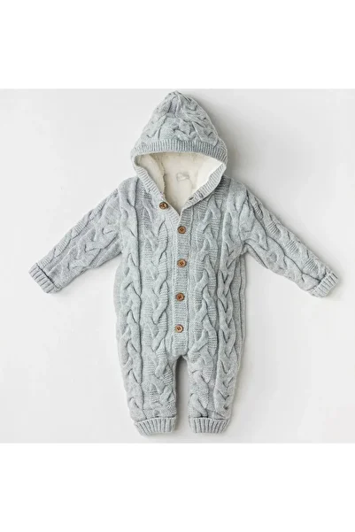 The LOG INVEST Knitwear Knitwear Baby Cosmonaut Gray Melange
