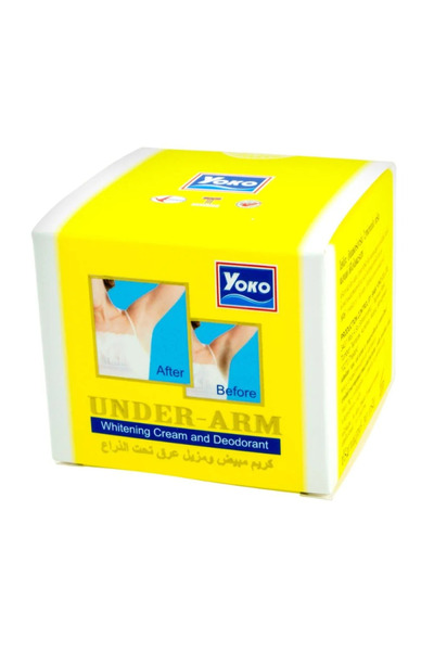 YOKO يوكو كريم مبيض ومزيل عرق تحت الابط 50 غ
