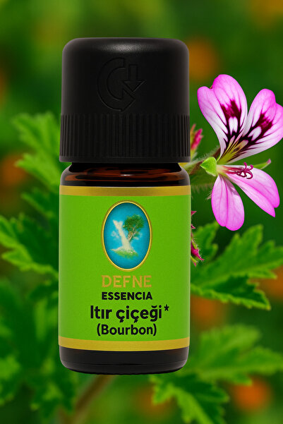 NU-KA DEFNE ESSENCIA Geranium Flower (Bourbon)* Organic 100% Pure Essential O...