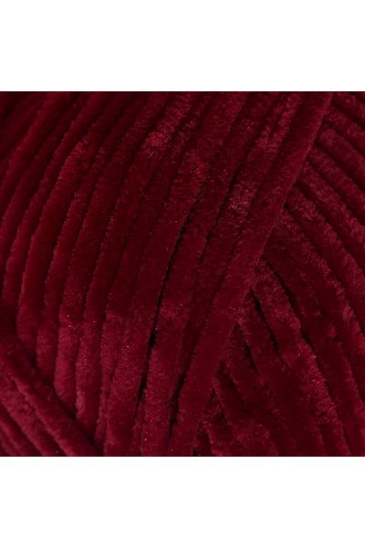 La Mia Yarn خيط حياكة يدوي من La Mia Mellow Claret Red -912