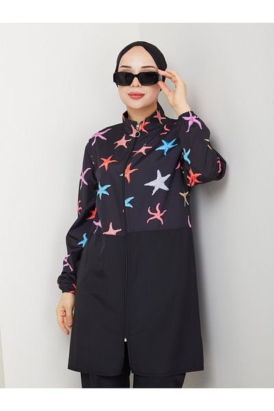 DLC Tekstil Swimsuit Double Suit with Swimming Cap Gift Flat Model