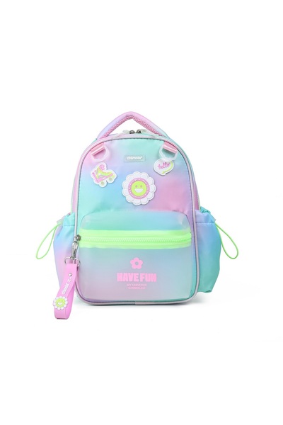 high value chimola raınbow lıgt blue 12 sırt çantası İTHAL (Anaokulu boy)