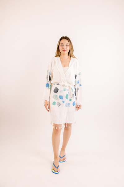 geef kıds Women's Hooded Bamboo Beach Dress