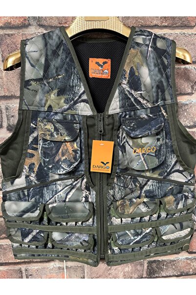 Dargo Boz Meşe Avcı Yeleği L Beden