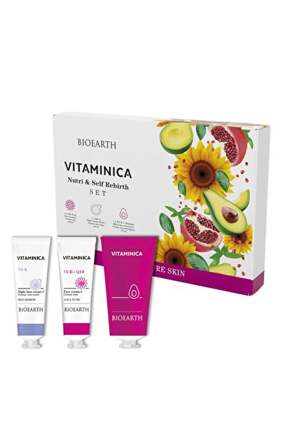 Bioearth Set cosmetice ten uscat, matur Nutri & Self Rebirth Vitaminica - Bio...