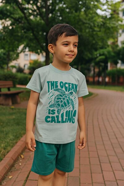 Cmk Kids Letnji set kratkih hlača za dečake | Majica + kratke hlače | Odeća s...