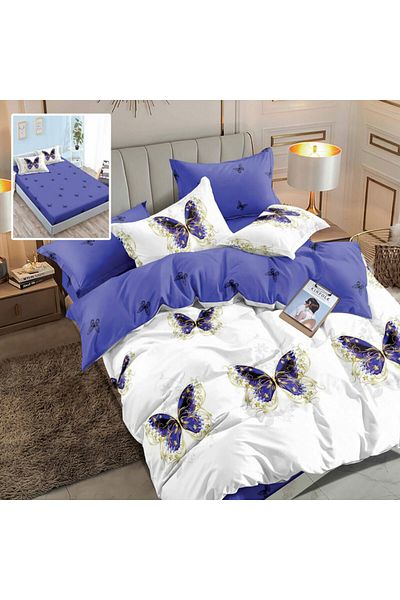 Pucioasa Double bed linen, Finet, Pucioasa, 6 pieces, Sheet 230x250 cm