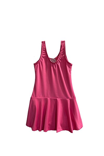 TooHot Girl's Pink Dolphin Themed Dress Swimsuit