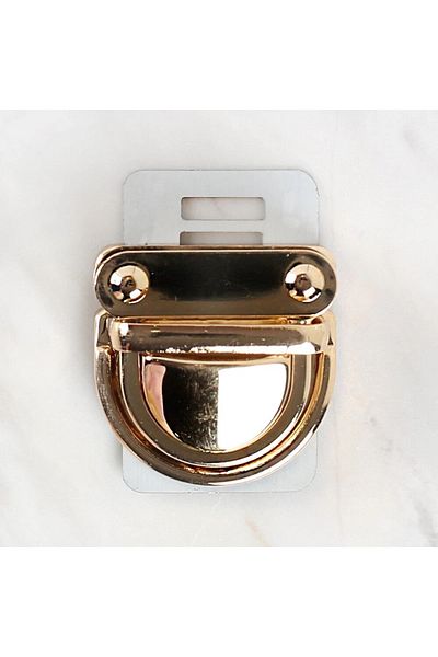 shop Yellow Loren Metal Bag - Lock
