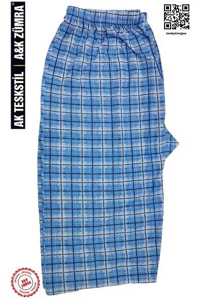 A&K ZÜMRA Mother Model Combed Cotton Below Knee Capri Large Size Netted