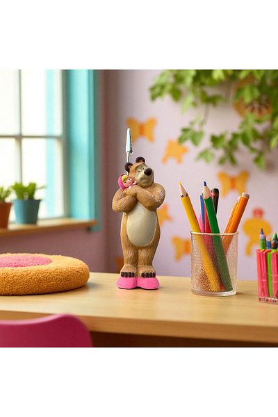 Perazayn Decorative Cute Masha and the Bear Notepad