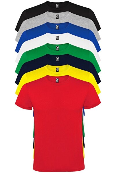 ROLY Σετ 8 ανδρικών μπλουζών, 100% βαμβάκι