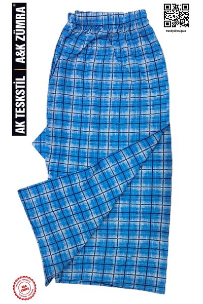 A&K ZÜMRA Mother Model Combed Cotton Below Knee Capri Large Size Netted