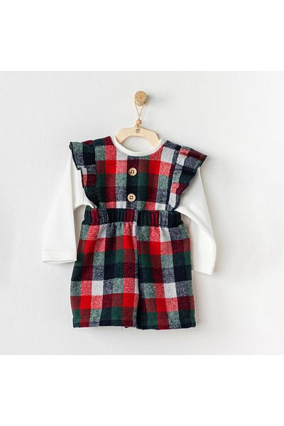 andywawa Ac24427 Baby Shorts Salopet Set Short Salopet Sweatshirt Set New Year