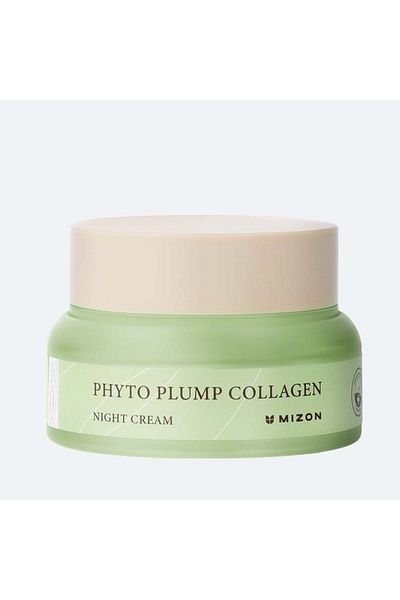 Mizon Phyto Plump Cremă de noapte cu colagen Cremă de noapte reparatoare, 50 ml