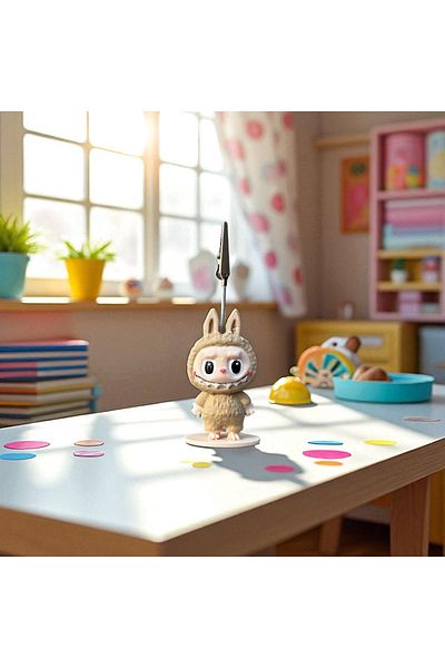 Perazayn Decorative Cute Labubu Notepad - Paper Holder - Photo Holder
