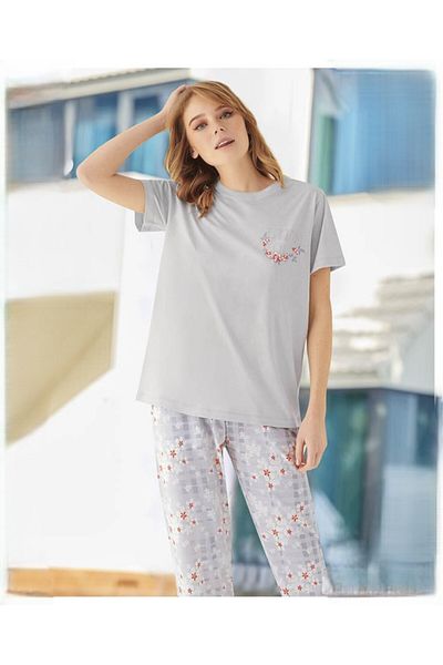 Aydoğan AYDOĞAN 240146 SHORT SLEEVE PAJAMA SET