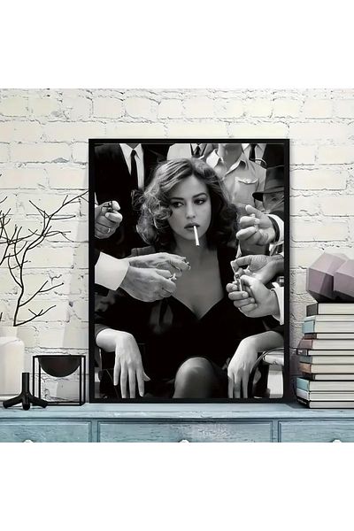 512 STORE Monica Belluci Wall Decor Aesthetic Vintage Frameless Poster