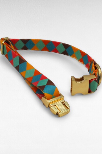 CARAMELOS İSİMLİ KÖPEK TASMASI, YAVRU KÖPEK TASMASI, KÜÇÜK IRK KÖPEK TASMASI, METAL KİLİT, 1,5 CM