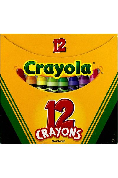 Crayola - 12 ct. Crayons - Tuck Box