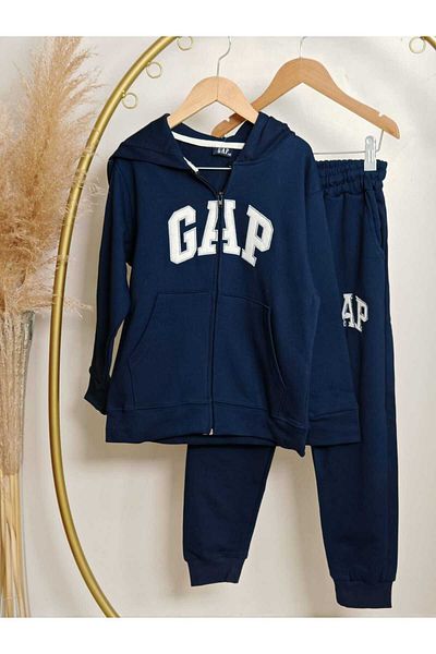morpembej kadın erkek çocuk New Season Cardigan Navy Blue Suit