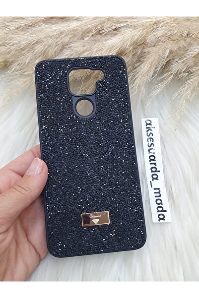 ZB Aksesuarda Moda XİAOMİ REDMİ NOTE 9 Uyumlu Lüks Swrovski Taşlı Kılıf