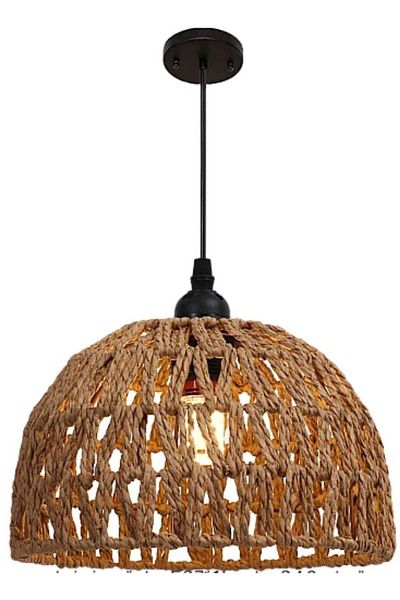 Hummer Pendant Bamboo Chandelier E27*1L Diameter 240mm