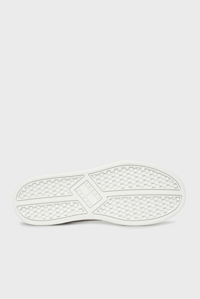 Tommy Jeans Logolu Deri Sneaker Ayakkabı AYAKKABI EN0EN02815 0G1