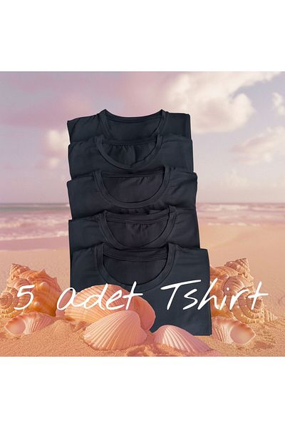VAD Crew Neck 5-Piece Men's T-Shirt