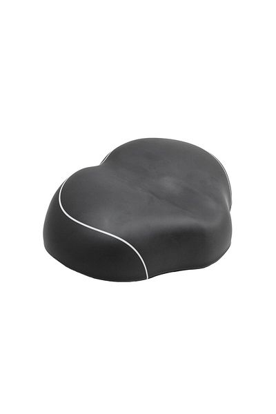 heugers Panda Sanmarino Saddle – Ultra Comfortable, Elastomer, E-Bike Compatible, 27X19.5 cm