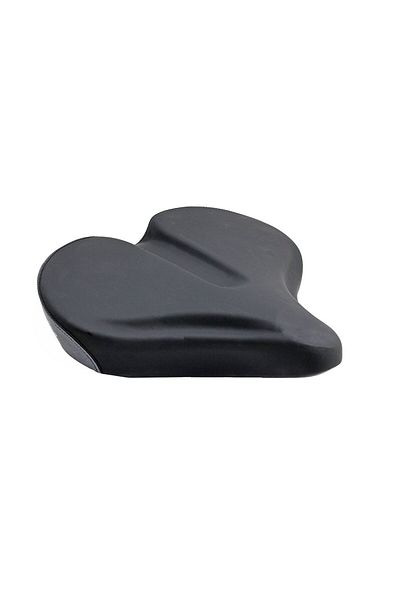 heugers Jet Rocket Black Bat Sele - Bicycle Seat – Ultra Comfort, Elastomer, E-Bike Compatible, 26X2
