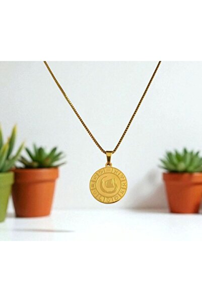 AKSESUARIM Women's Steel Zodiac Sign Necklace