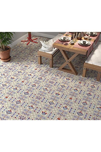 Rabadon Kendinden Yapışkanlı Mutfak Banyo Zemin Mermer Mobilya Fayans Yapışkanlı Folyo Kaplama 60cm X 100cm