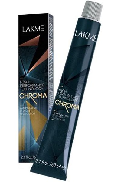 LAKMÉ صبغة شعر دائمة خالية من الأمونيا من لاكمي كروما 8/00 أشقر فاتح