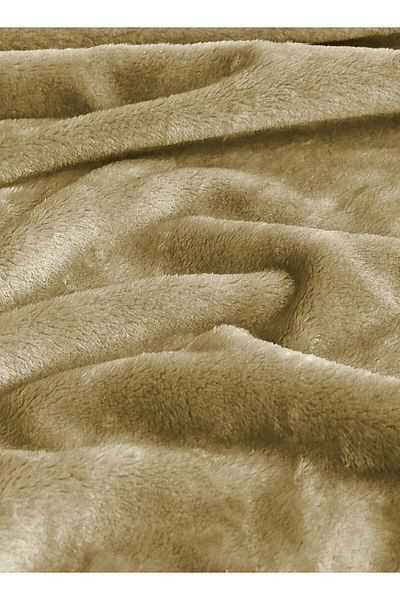 Master Home Textile Lightweight Velvet Blanket, 350GSM, 260x240cm King Size, Soft All Season Flannel for Bed & Sofa