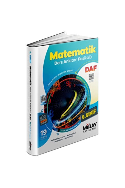 Miray Yayınları Miray 9. Sınıf Matematik Daf Ders Anlatım Fasikülleri 2026