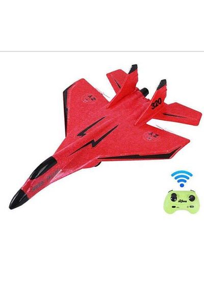 Saharaz Remote Controlled Aircraft, Easy to Fly Remote Controlled Glider,Adults, And Children (Red)