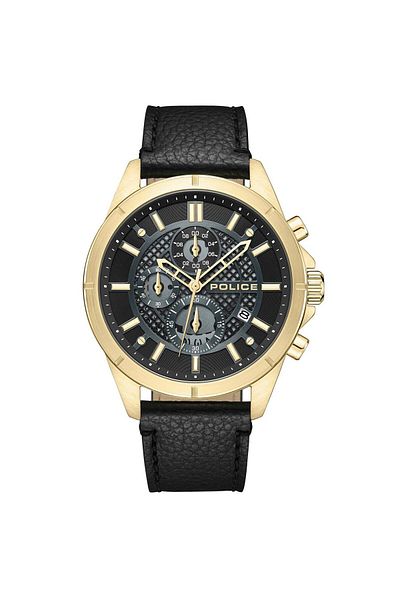 Police Mens Watch Police PEWGC0054001, Quartz, 45mm, 5ATM