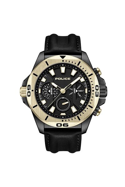 Police Ανδρικό Ρολόι Police PEWJF0022501, Quartz, 46mm, 5ATM