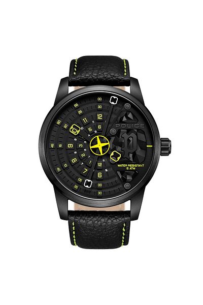 Police Mens Watch Police PEWJA0022101, Quartz, 46mm, 5ATM