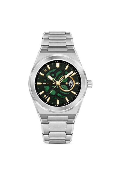 Police Mens Watch Police PEWJH2228009, Quartz, 45mm, 5ATM