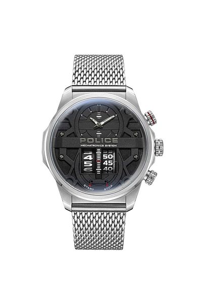 Police Mens Watch Pewjg0006504, Quartz, 44mm, 5atm