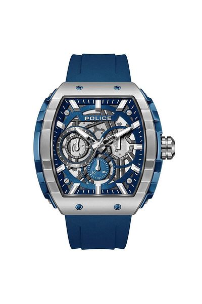 Police Ανδρικό Ρολόι Police PEWGQ0063002, Quartz, 45mm, 5ATM