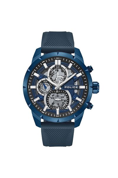 Police Ανδρικό Ρολόι Police PEWJQ0058701, Quartz, 46mm, 5ATM