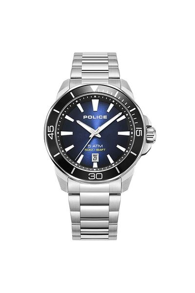 Police Mens Watch Police PEWJH0021402, Quartz, 43mm, 5ATM