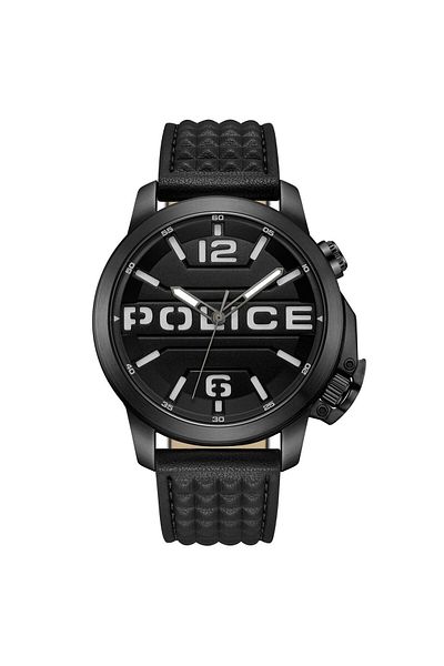 Police Mens Watch Police PEWJD0021701, Quartz, 44mm, 5ATM