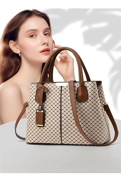 Generic Elegant Women's Handbag with Removable Shoulder Strap