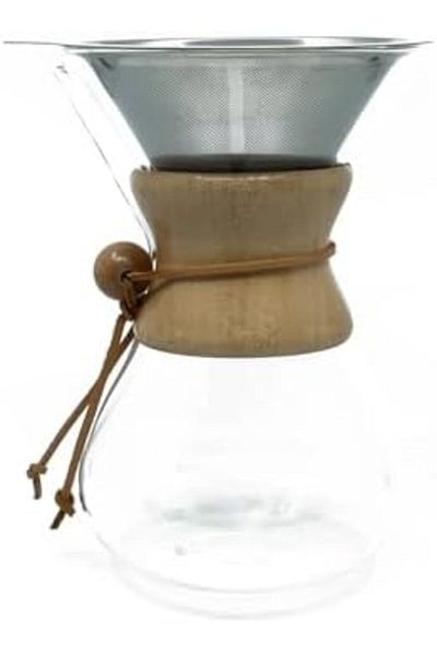 Euro Coffee EuroCoffee Wooden Collar Coffee Server (800ml)