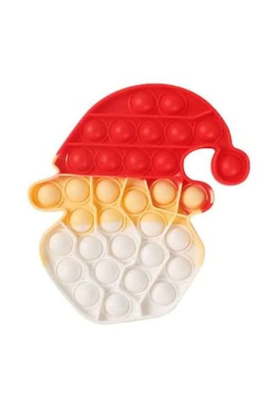 Blusmart Sensory anti-stress toy Pop it Santa Claus, multicolor