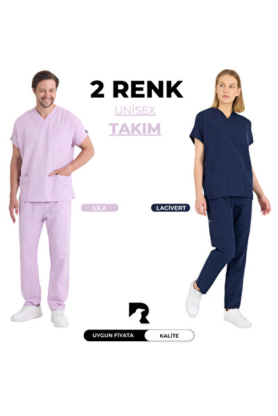 Raven Uniform SET DE 2 HEMOTIȚE - Set de uniforme unisex pentru asistentă med...